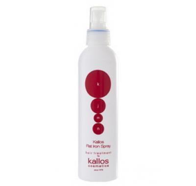 Kallos KJMN ochranný sprej pro tepelnou úpravu vlasů (Flat iron spray) 200 ml
